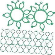 MOTHNUR 100pcs Durable Plant Clips for Grape Vines Support and Vegetable Climbing Easy to Use Multi Functional Clips for Garden Accessories for Plant Growth Support