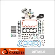 Full Gasket Head Bolt Piston Bearing Ring Timing Belt Kit Fits 00-02 Ford 2.0 (for: Ford)