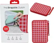 Strapsicle Silicone Clutch for Kindle & E-Readers – Multi-Purpose Bag for Phone, Wallet & Keys – Fits 6.8″–7″ Paperwhite 2024, 6″ Kindles, Kobos, Nook & iPad mini 6 – Anti-Dust Coating - Gingham