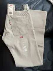 Levis 511 Youth Boys Slim Tan Jeans Size 16 Reg 28x28 Brand New With Tags