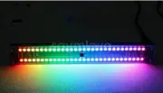 New Dual 30-bit Full Color LED Audio Level Indicator Panel VU Meter For Amplifer