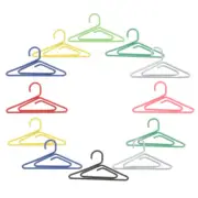 50 Pcs Mini Clothes Hanger Paperclip Office Cute Holder Metal Clips