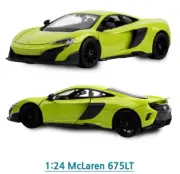 1:24 Welly Diecast Mini Car McLaren 675 LT Green