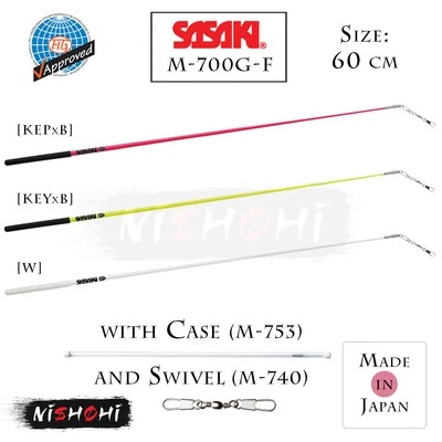 SASAKI - M-700G-F - Glass Stick - Rhythmic Gymnastics