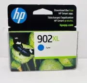 Genuine HP 902 XL Cyan Ink Cartridge Hp 902xL BRAND NEW UNOPENED EXP 2026
