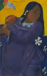 Paul Gauguin Woman of the Mango Giclee Fine Art Print on Canvas 36"