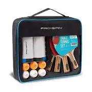 PRO-SPIN All-in-One Portable Ping Pong Paddles Set | Table Tennis Set with Re...