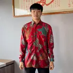 【INBATIC】BRM005 BRAHMA BATIK MEN LONG SLEEVE SHIRT 男士緞面長袖襯衫