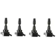 MSD 826943 Ignition Coil Set for 15-20 Hyundai Kia 1.6L Turbo, Black 4-Piece
