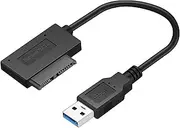 5Gbps USB 3.0 to 7+6 13Pin Slimline SATA Cable Adapter for Laptop SATA DVD & 2nd Hard Drive