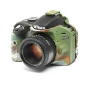 Camera silicone cover for Nikon D3200+ LCD Screen Protector Camouflage