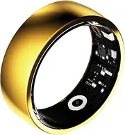 Smart Ring for Men Blood Pressure Smart Ring Ladies Smart Ring Health Ring Fitness Tracker Heart Rate Monitor Pedometer Calories Step Counter Waterproof Ultra-Thin Compatible with iOS Android Phones