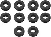 ANKROYU Pack of 10 Plastic Airlock Grommets for Jars, Beer Fermenter Lid Ring, Airlock Ring Lid Beer Brewing
