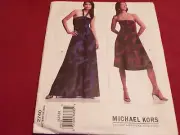 VOGUE AMERICAN DESIGNER 2740-MICHAEL KORS-LADIES SUMMER DRESS PATTERN 14-18 FF