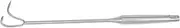 VANZACK Stainless Steel Meat Turner Hook Versatile BBQ Grill Accessory for Easy Handling Cooking Hanging Meat Long Durable Reliable Cooking Tool for Outdoor and Indoor Use