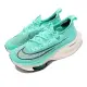 Nike 慢跑鞋 Zoom Alphafly Next% 女鞋 氣墊 舒適 避震 路跑 馬拉松 球鞋 綠 白 CZ1514300 24cm GREEN/WHITE