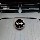 Mini Digital LED Clock Car Dashboard Vehicle Adhesive Digital Stick On Watch
