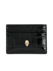 Alexander Mcqueen Skull Stud Cardholder