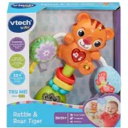 VTech Rattle & Shake Roar Tiger Interactive Baby Toy New
