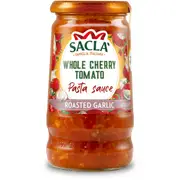 Sacla Cherry Tomato & Roasted Garlic Pasta Sauce 420g