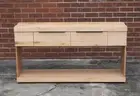 Atlas - 1500mm Console Table - Solid Messmate Timber
