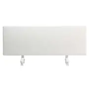 Nobo 2kW Slimline Panel Heater with Castors & Thermostat White