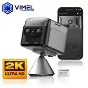 4G Security Camera 2K 6X Zoom Mini 128G Small Battery Portable Compact Sim Card