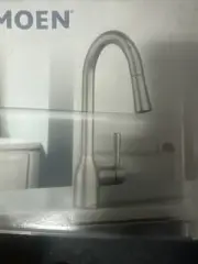 MOEN Adler Single-Handle Pull-Down Sprayer Kitchen Faucet Spot Resist 87233SRS