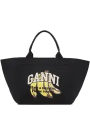 [GANNI] Banana Print Tote XxXL