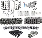 Sloppy Mechanics Stage 2 Camshaft Lifter Kit for GM CHEVY 1997-2007 SS2 LS1 4.8 5.3 5.7 6.0 6.2 LS Cam LQ4 LM7 with E1840P HT2148 Camshaft/Lifters/Springs/Seals/Gaskets/Pushrods/Oil Pump/Timing chain