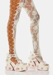 Proper Glitz Fishnet Tights