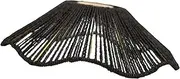 Generic Woven Rope Lampshade Rustic Ceiling Lamp Shade Decors Handmade Pendant Lamp Shade for Reading Light Kitchen Island Bedroom, Black