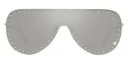 RARE New VERSACE Glam Medusa Gold Aviator Mirror Women Sunglasses VE2230B 12526G