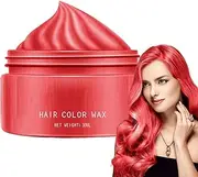 Temporary Hair Color Wax - Washable Temporary Hair Dye | Natural Hair Styling Wax, Easy-To-Use Non-Damaging Hair Color, Color Change Hair Dye For Men, Women, Adults, Friends, Beautician, Hairdresser