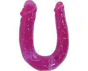 Mini Double Dong Double Ended Dildo Purple