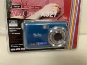 NIP Vivitar ViviCam X327 Digital Compact Camera 10.1 Mega Pixels (NEW) BLUE