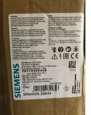 3RW4056- 2BB44 NEW SIEMENS 3RW4056-2BB44 SIRIUS Soft Starter 90 kW 3RW40562BB44