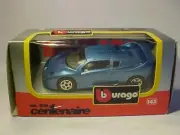 4 INCH MCA Montecarlo Centenaire Burago Bburago 4140 1/43 Diecast Mint in Box