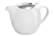 Camelia Ceramic Teapot 750ml Pure White