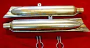 M72 K750 DNEPR URAL exhaust mufflers silencers peashooter & clamps
