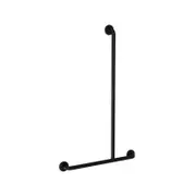Bradley 32mm Matte Black Shower Grab Rail