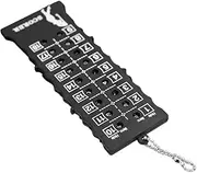 MUELODSIC Portable Golf Counter Lightweight Compact Scorekeeper for Accurate Game Analysis Easy to Backpack Essential Golf Accessory with Hanging Chain