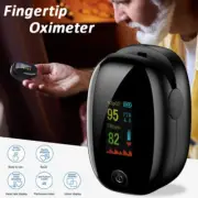 AU Professional Finger Pulse Oximeter Blood Oxygen Saturation Heart Rate Monitor