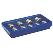 9 Pc. Fractional Bolt Extractor Set AHN-54009 Brand New!
