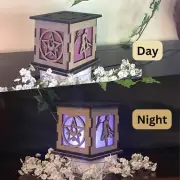 Sailor Moon Decorative Light Up Box | 5in Cubed Shelf Home Décor | Handmade
