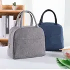 Tote Lunch Bag Reusable Insulated Cooler High Capacity Waterproof For Men