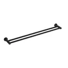 MECCA DOUBLE TOWEL RAIL 800MM Matte Black