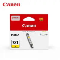 在飛比找PChome24h購物優惠-Canon CLI-781-Y 原廠黃色墨水匣(適用：TS8