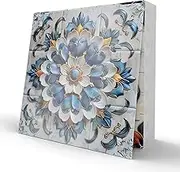 ViibXfans 24Pcs Peel and Stick 6x6 Square Tiles，Decorative Self-Adhesive Wall Tile Stickers,Skin-Friendly PVC Tile Stickers, Back Splash Stickers for Kitchen Wall,Fireplace,Bathroom(LAS-35)