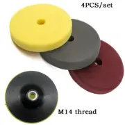 Efficient and Practical 3PCS Sponge Buffing Pads Kit for Car Maintenance
